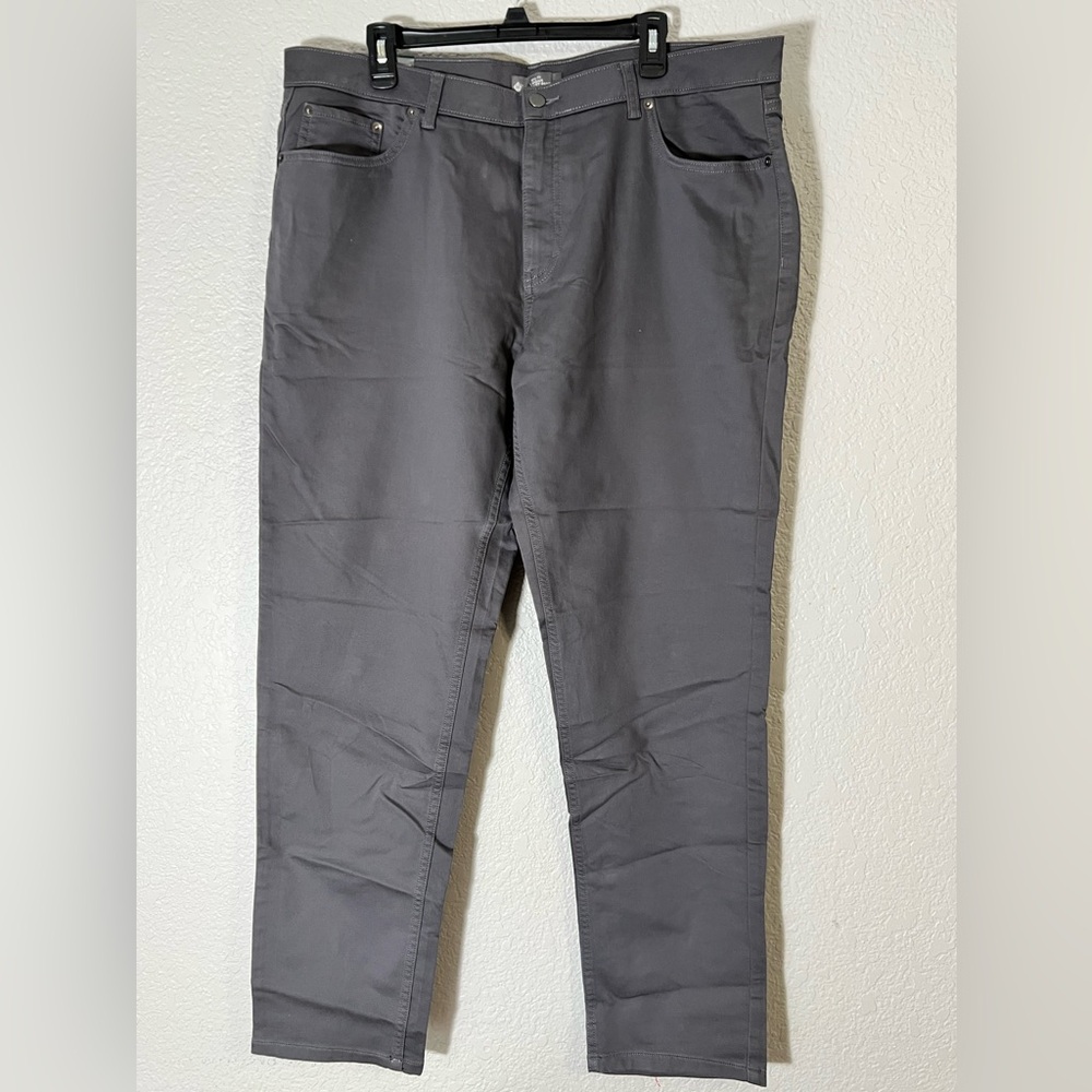 Member's Mark Slim Fit Logan 5 Pocket Pant grey size 40x32‎